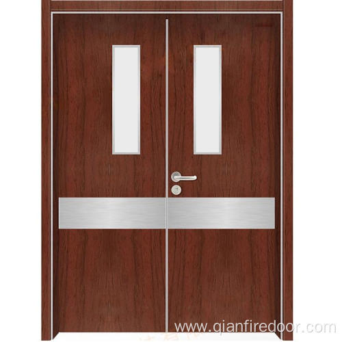 Modelos de puerta de ventana de madera de diseño moderno Puerta negra